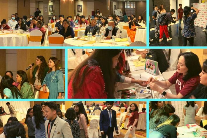 The gathering at the Youth Conclave